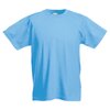 Kids Valueweight T-Shirt bedrucken Sky Blue 98 Fruit of the Loom