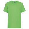Kids Valueweight T-Shirt bedrucken Lime Green 140 Fruit of the Loom